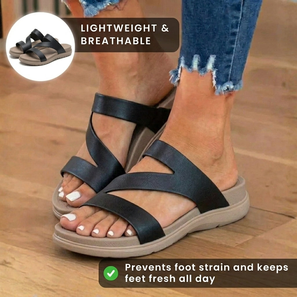 Classic Orthopedic Slippers with Timeless Style