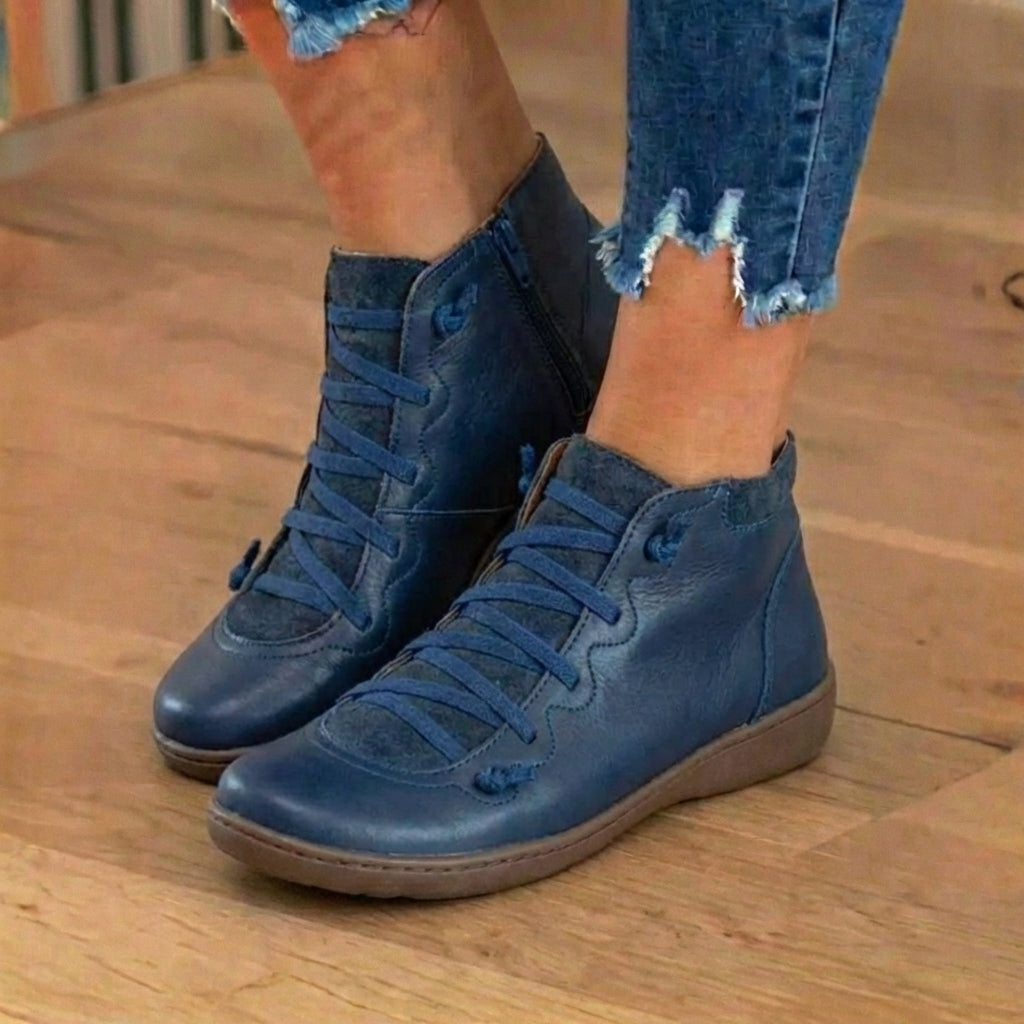 Chic Orthopedic Boots with Unique Design