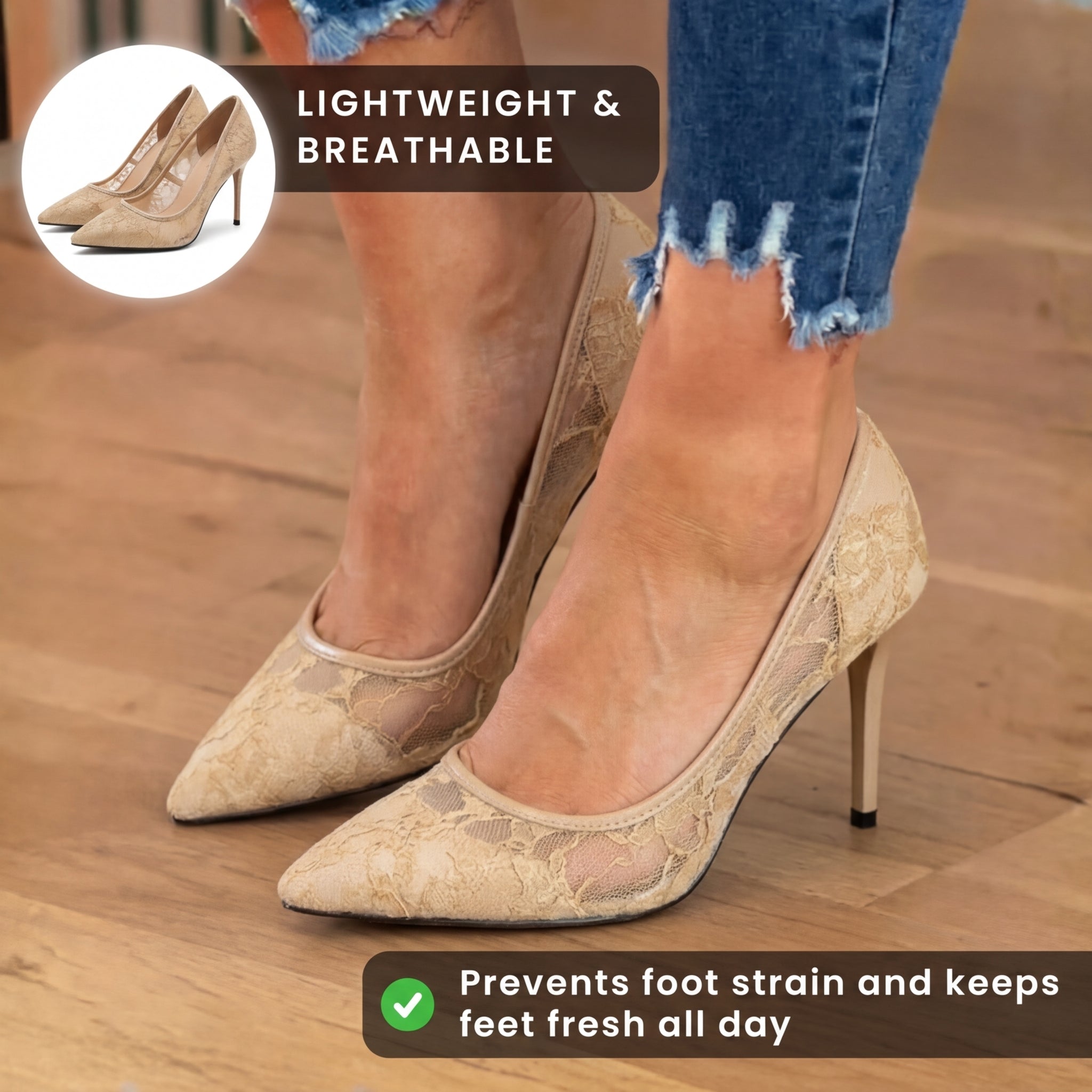 Beautifully Crafted Orthopedic Heels