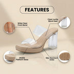 Chic Orthopedic Heels with Unique Design