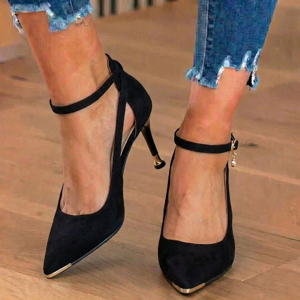 Chic Orthopedic Heels with Unique Design