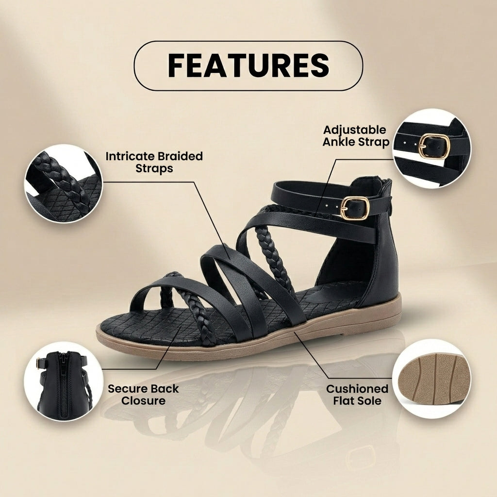 Graceful Orthopedic Sandals for Modern Look