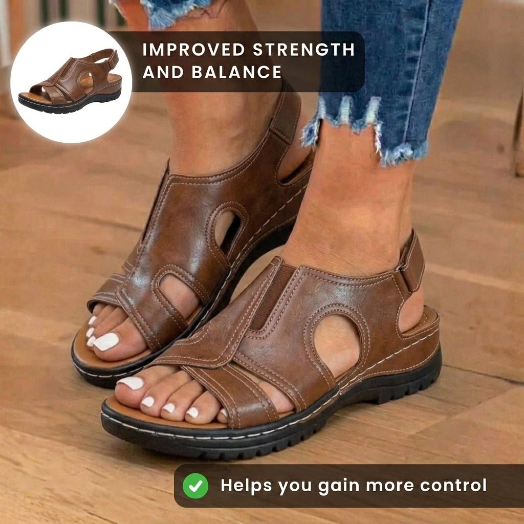 Classic Orthopedic Sandals with Timeless Style