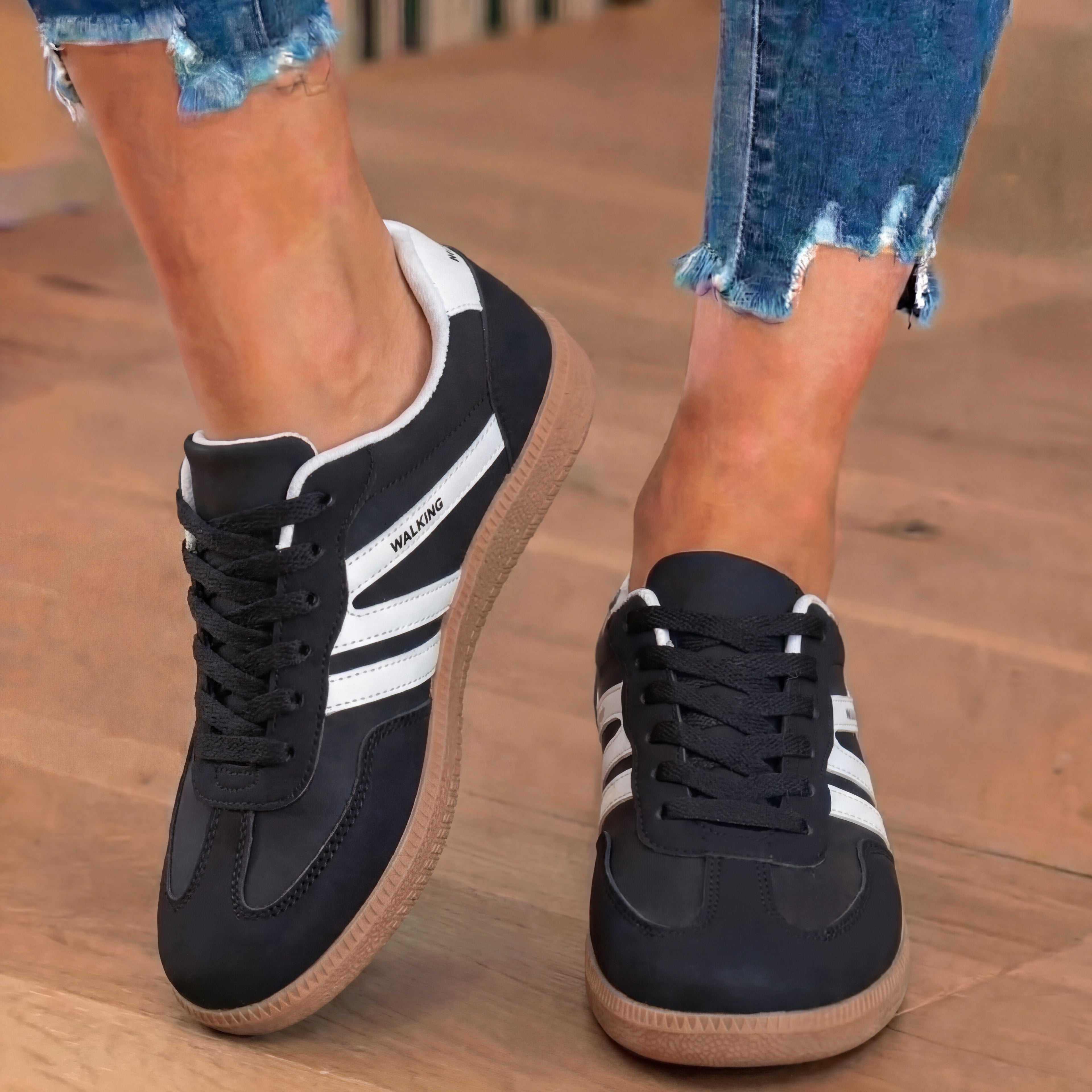 Vintage Inspired Orthopedic Sneakers