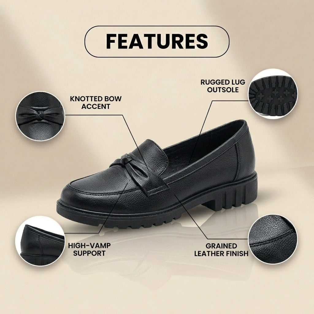 Vintage Inspired Orthopedic Loafers
