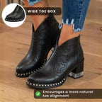 Vintage Inspired Orthopedic Boots