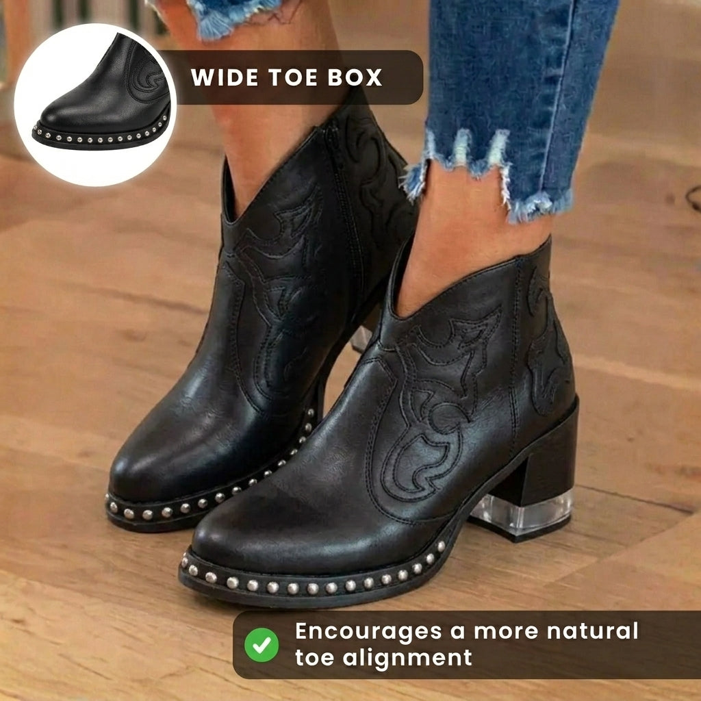 Vintage Inspired Orthopedic Boots