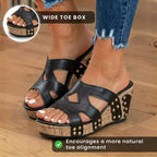 Classic Orthopedic Sandals with Timeless Style