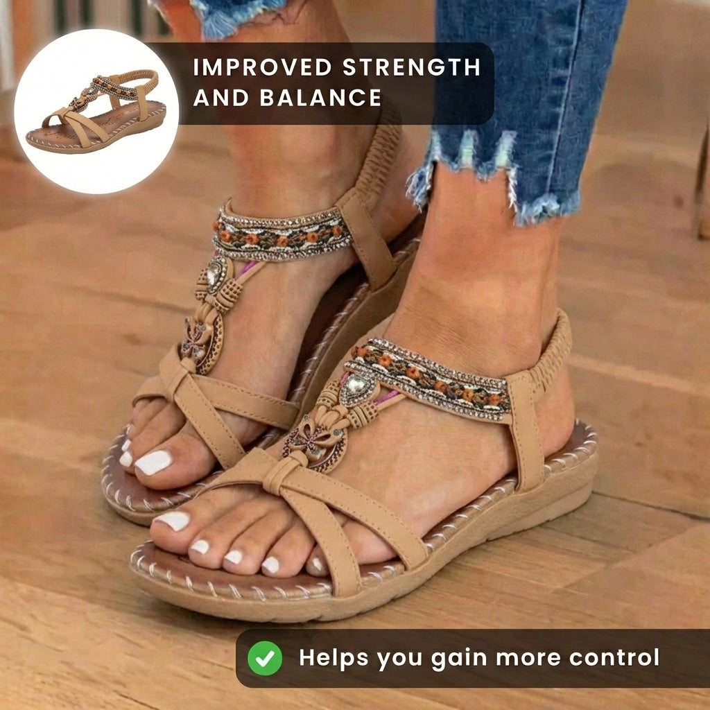Classic Orthopedic Sandals with Timeless Style