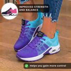 Orthopedic Mesh Athletic Sneakers - Gradient Color & Air Cushion Sole