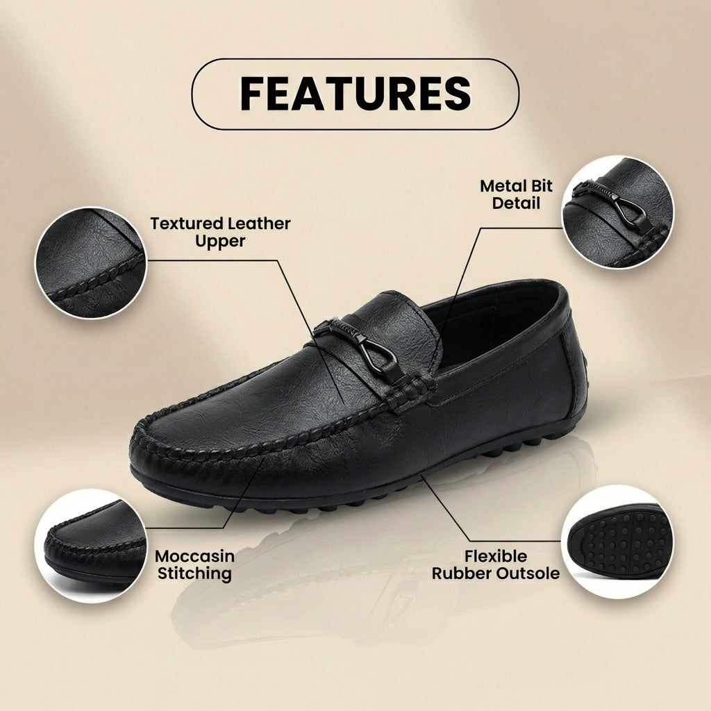 Classic Orthopedic Loafers with Timeless Style
