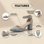 Vintage Inspired Orthopedic Heels