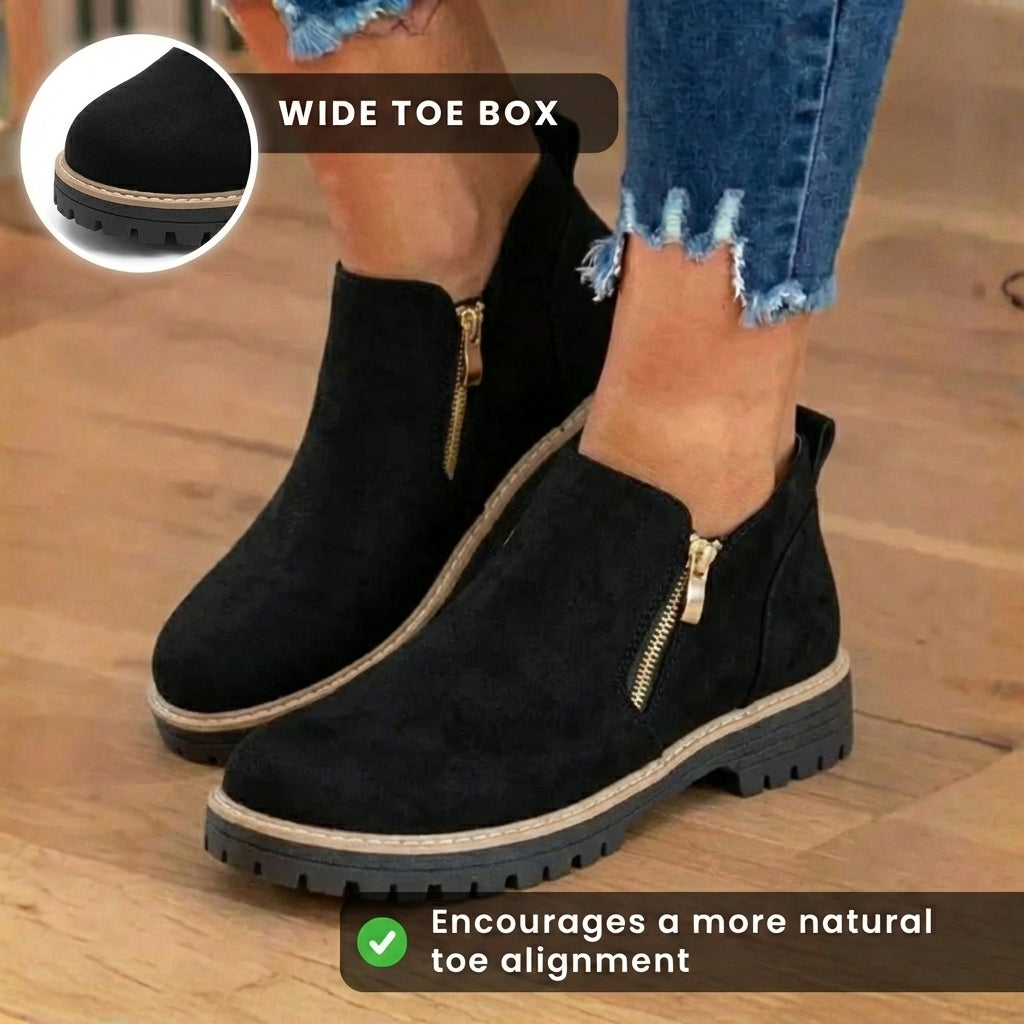 Vintage Inspired Orthopedic Boots
