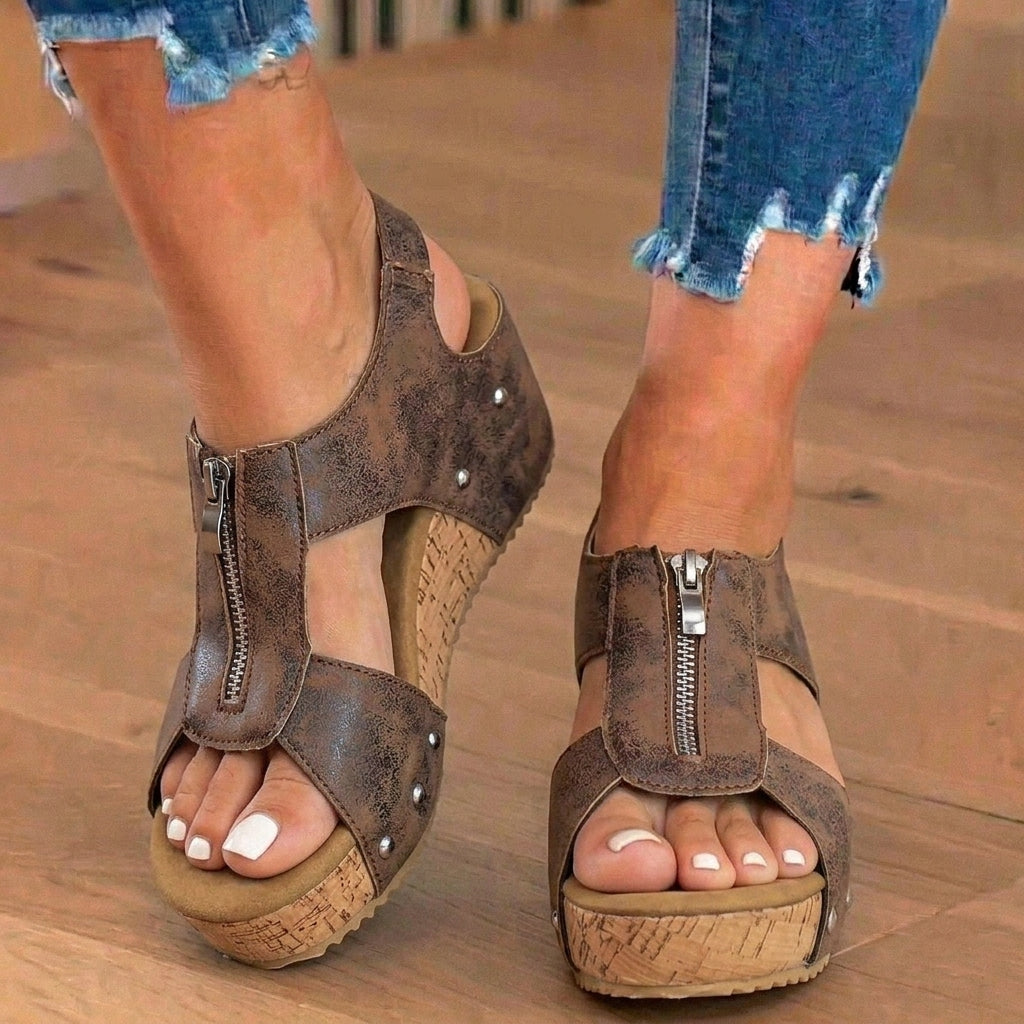 Vintage Inspired Orthopedic Sandals