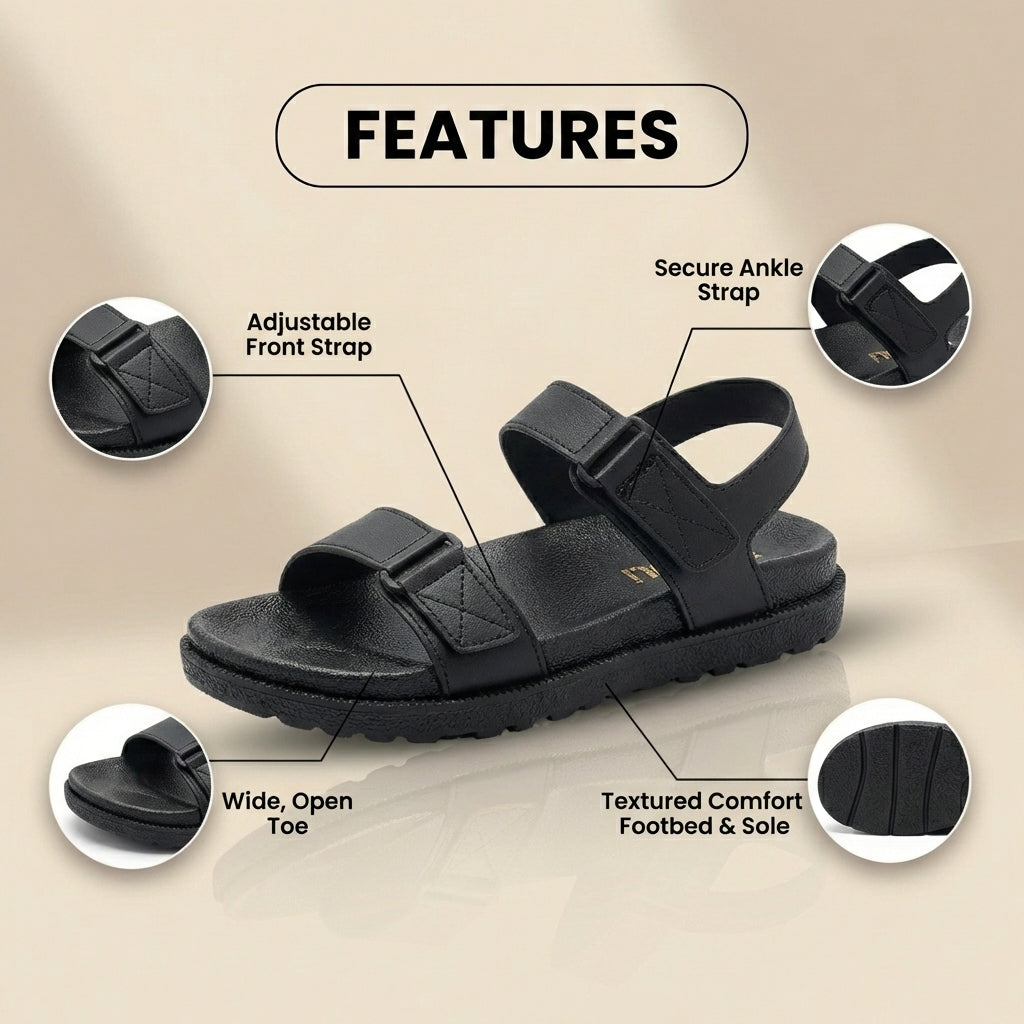 Vintage Inspired Orthopedic Sandals