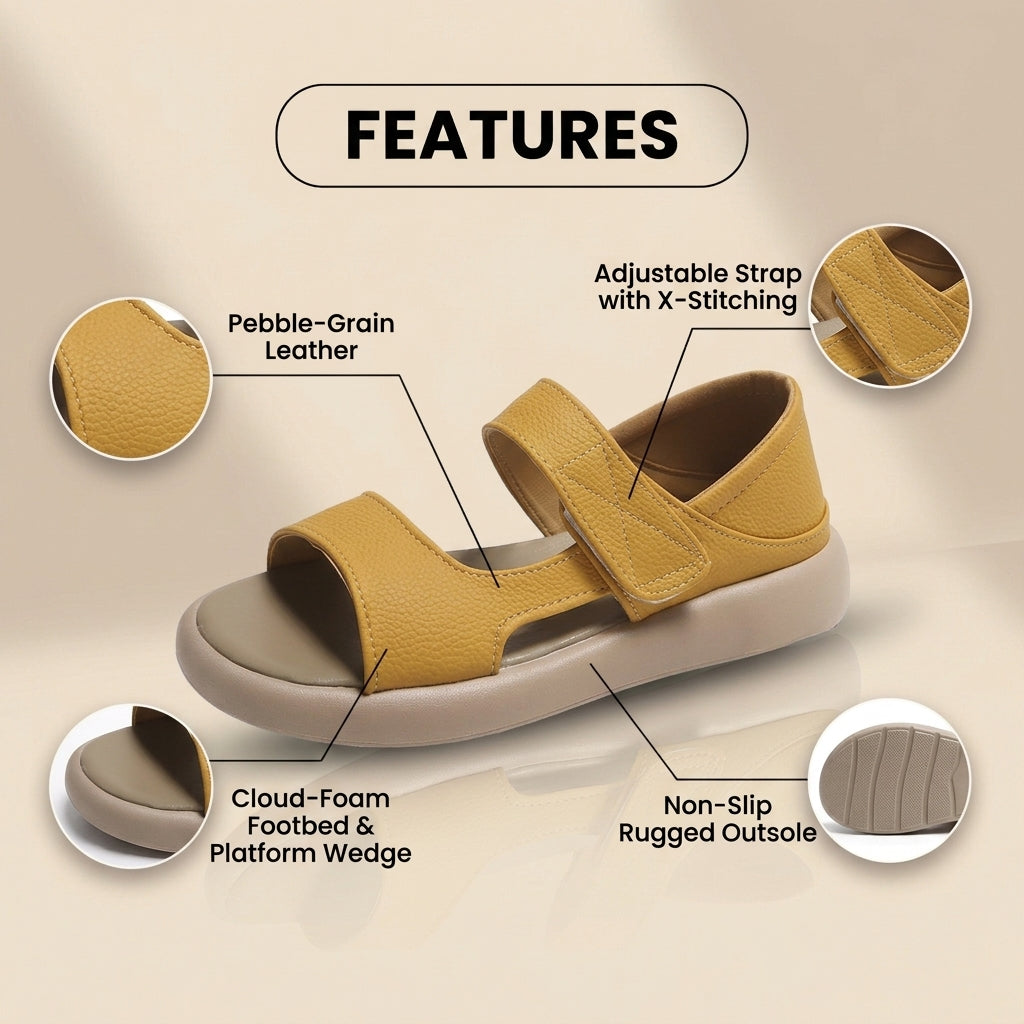Vintage Inspired Orthopedic Sandals