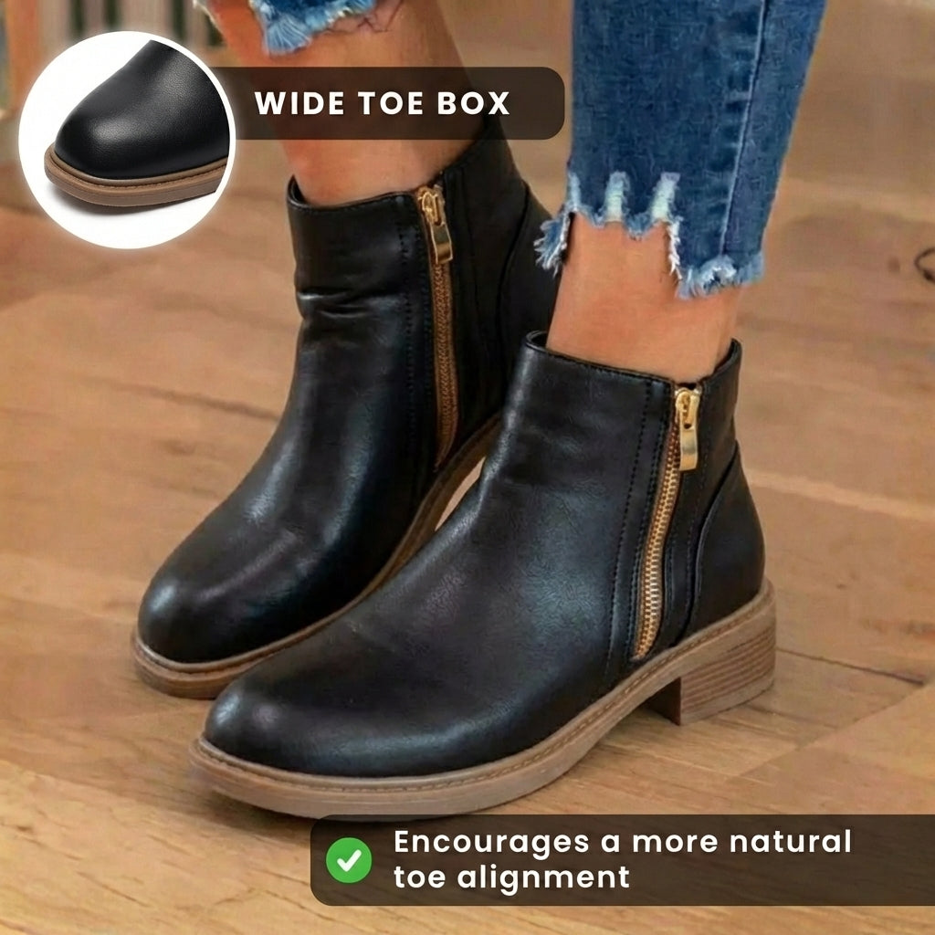 Vintage Inspired Orthopedic Boots
