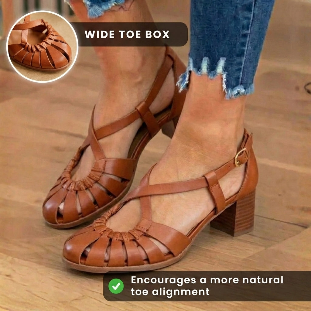 Vintage Inspired Orthopedic Sandals