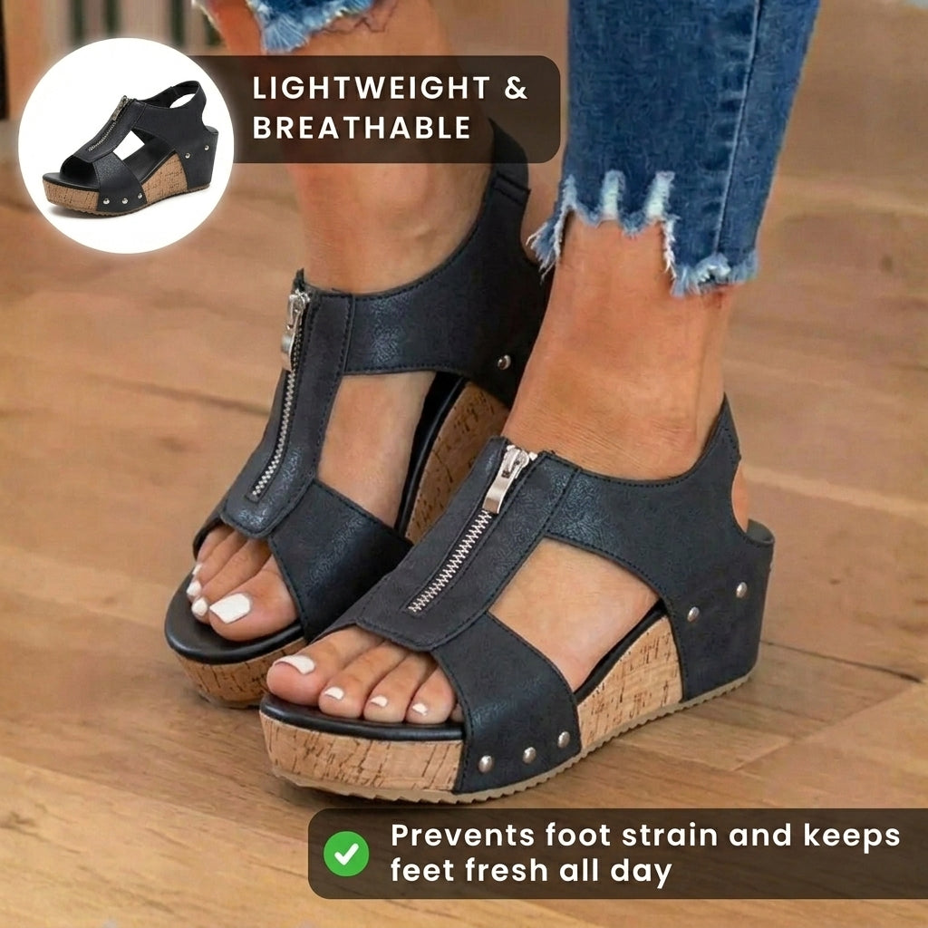 Vintage Inspired Orthopedic Sandals