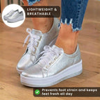 Graceful Orthopedic Flats for Modern Look