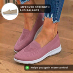 Orthopedic Mesh Slip-On Loafers - Breathable Knit Upper & Lightweight Sole