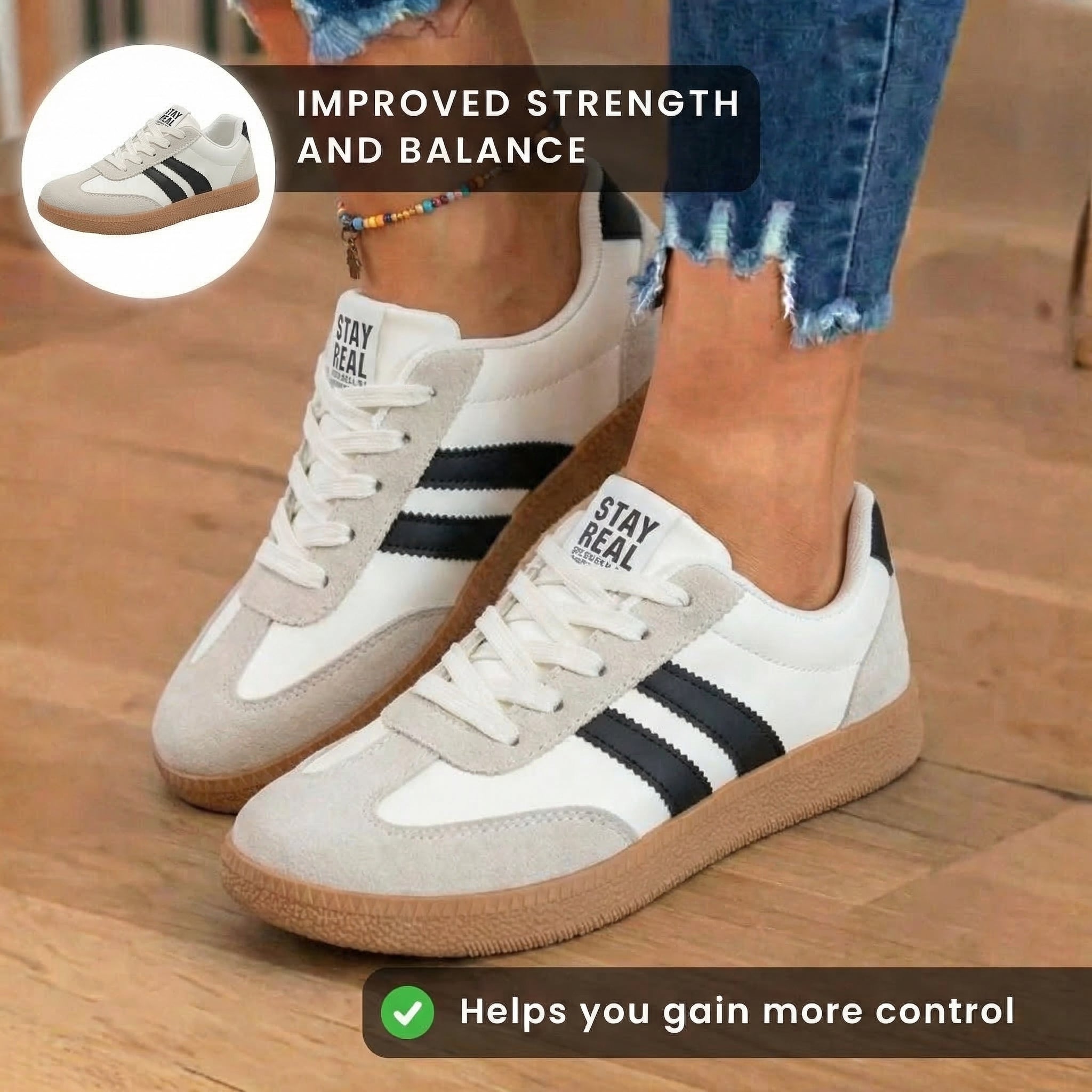 Elegant Orthopedic Sneakers for Every Step