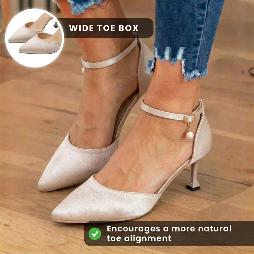 Classic Orthopedic Heels with Timeless Style