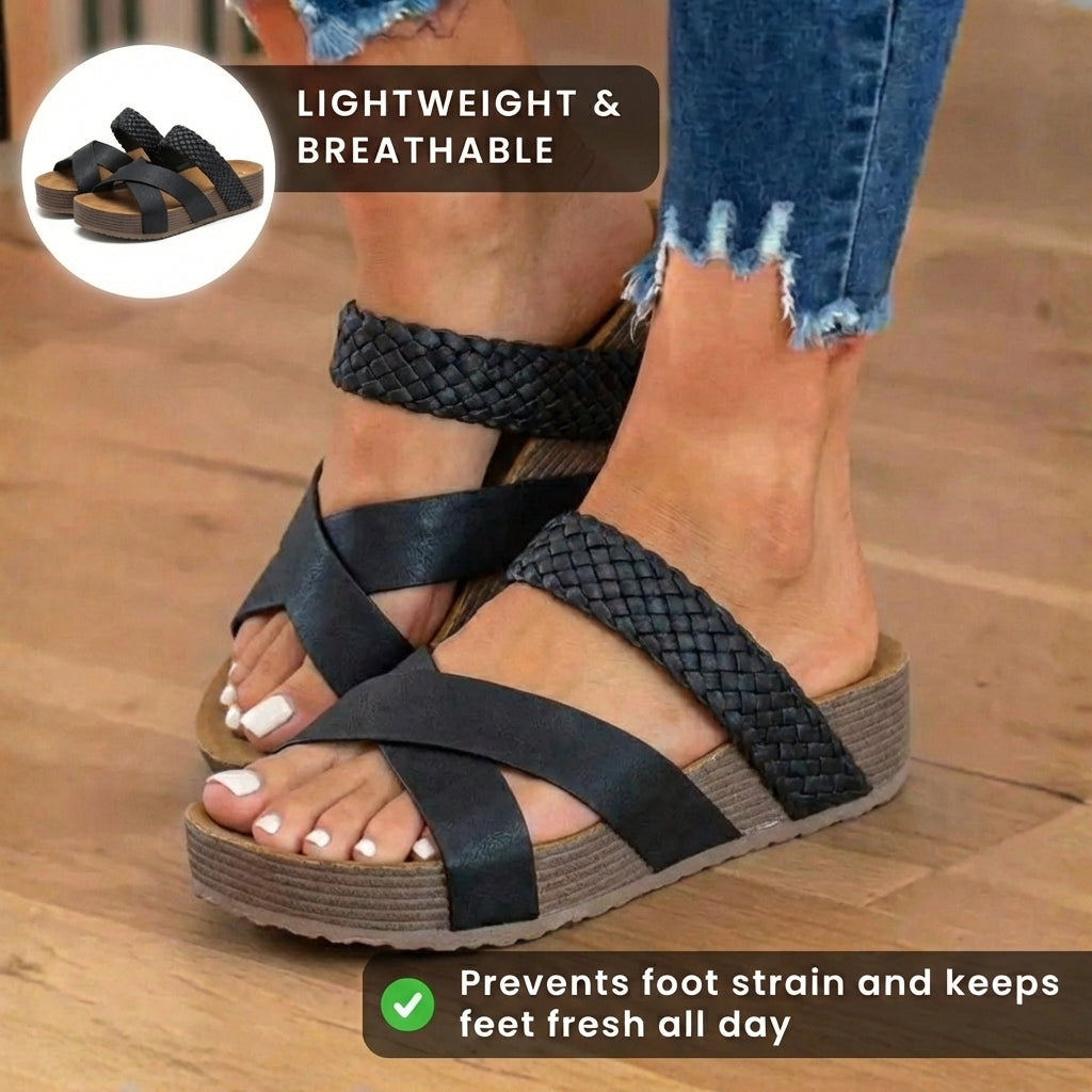 Vintage Inspired Orthopedic Sandals