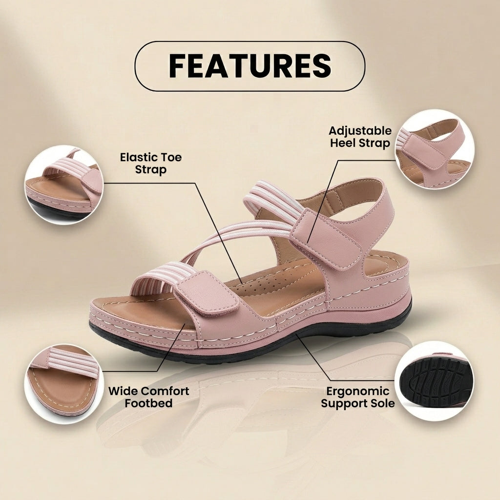 Classic Orthopedic Sandals with Timeless Style