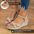 Vintage Inspired Orthopedic Sandals