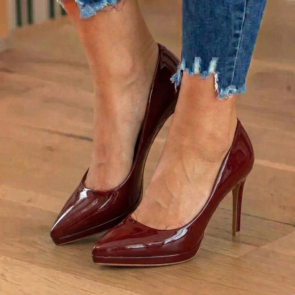 Chic Orthopedic Heels with Unique Design