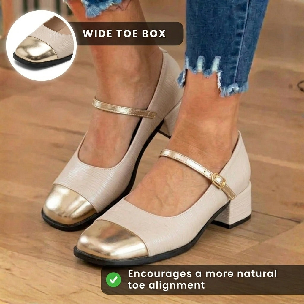 Vintage Inspired Orthopedic Heels