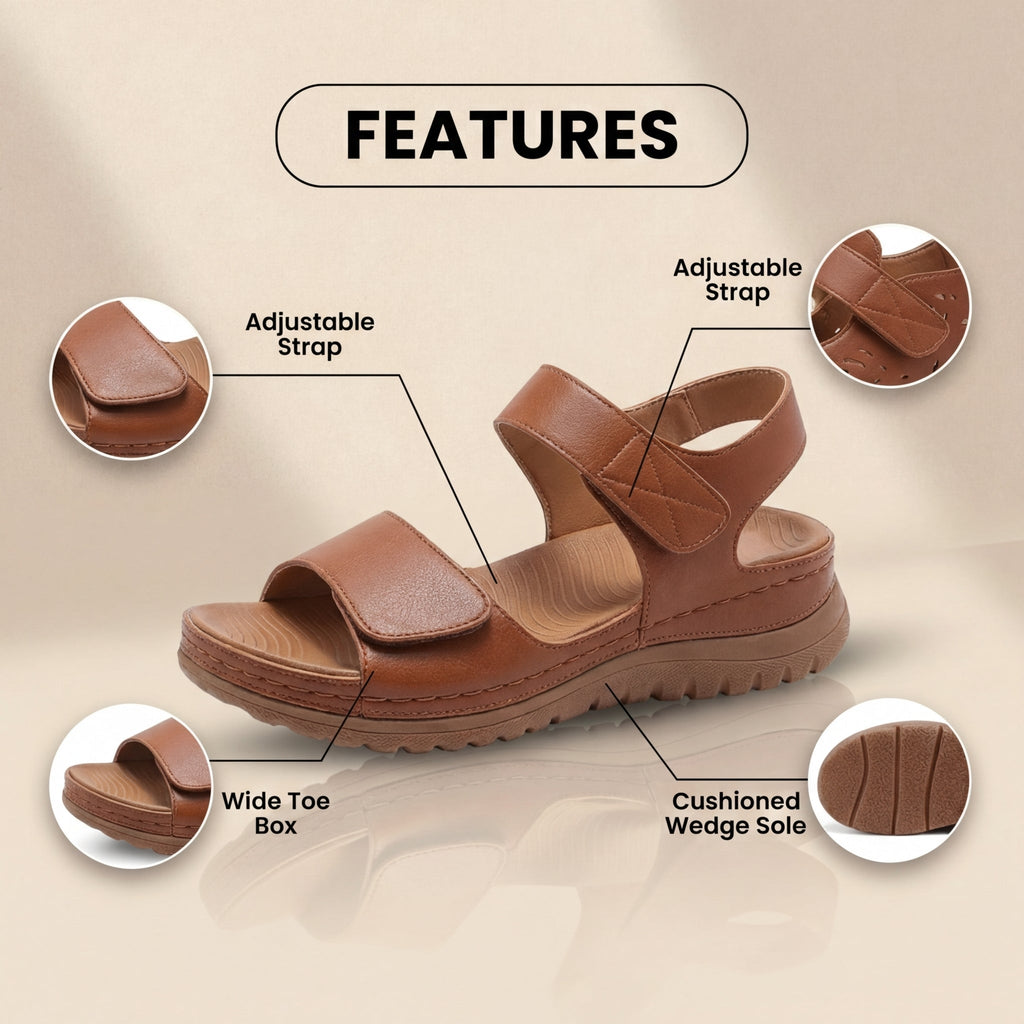 Chic Orthopedic Sandals with Unique Design