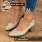 Classic Orthopedic Heels with Timeless Style