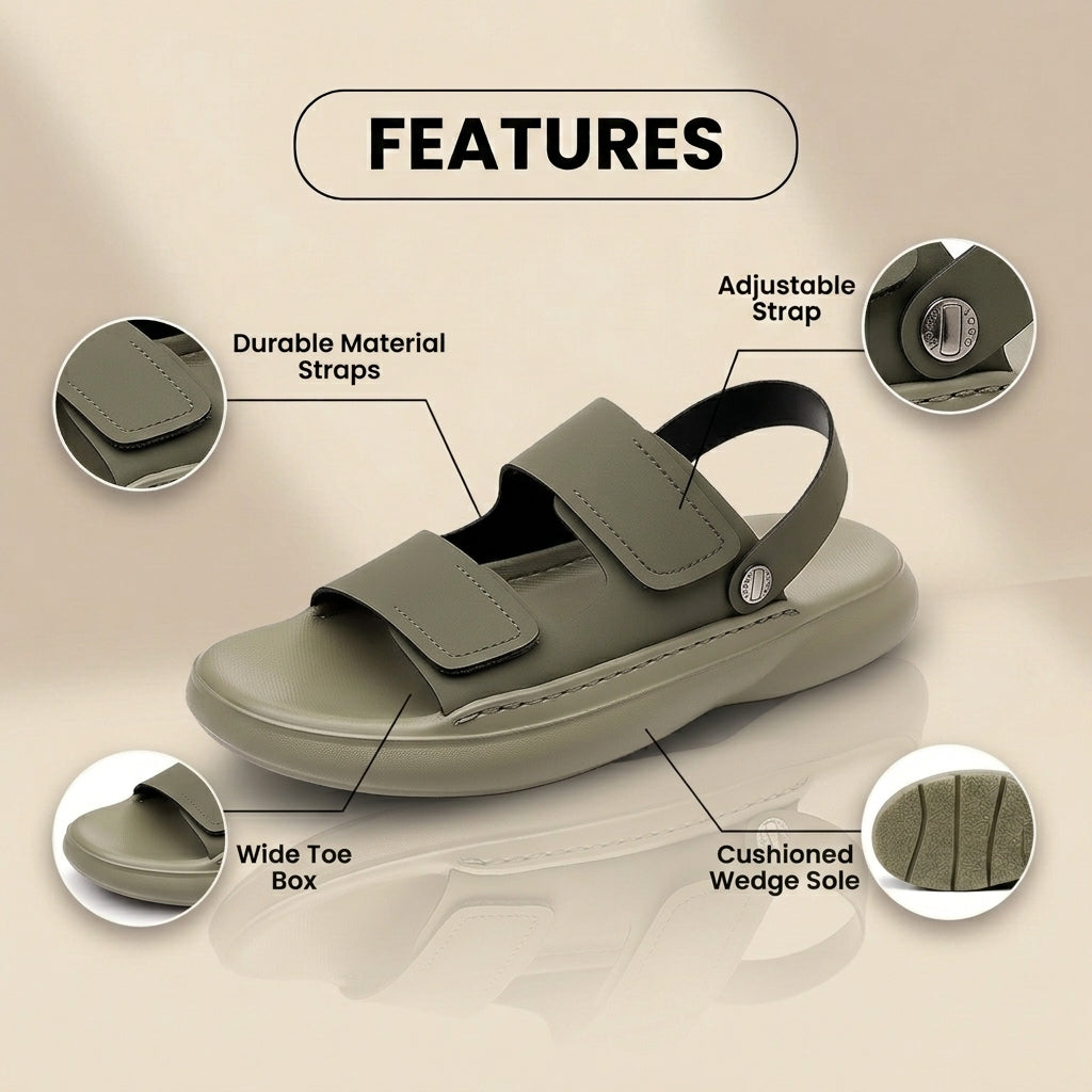 Vintage Inspired Orthopedic Sandals