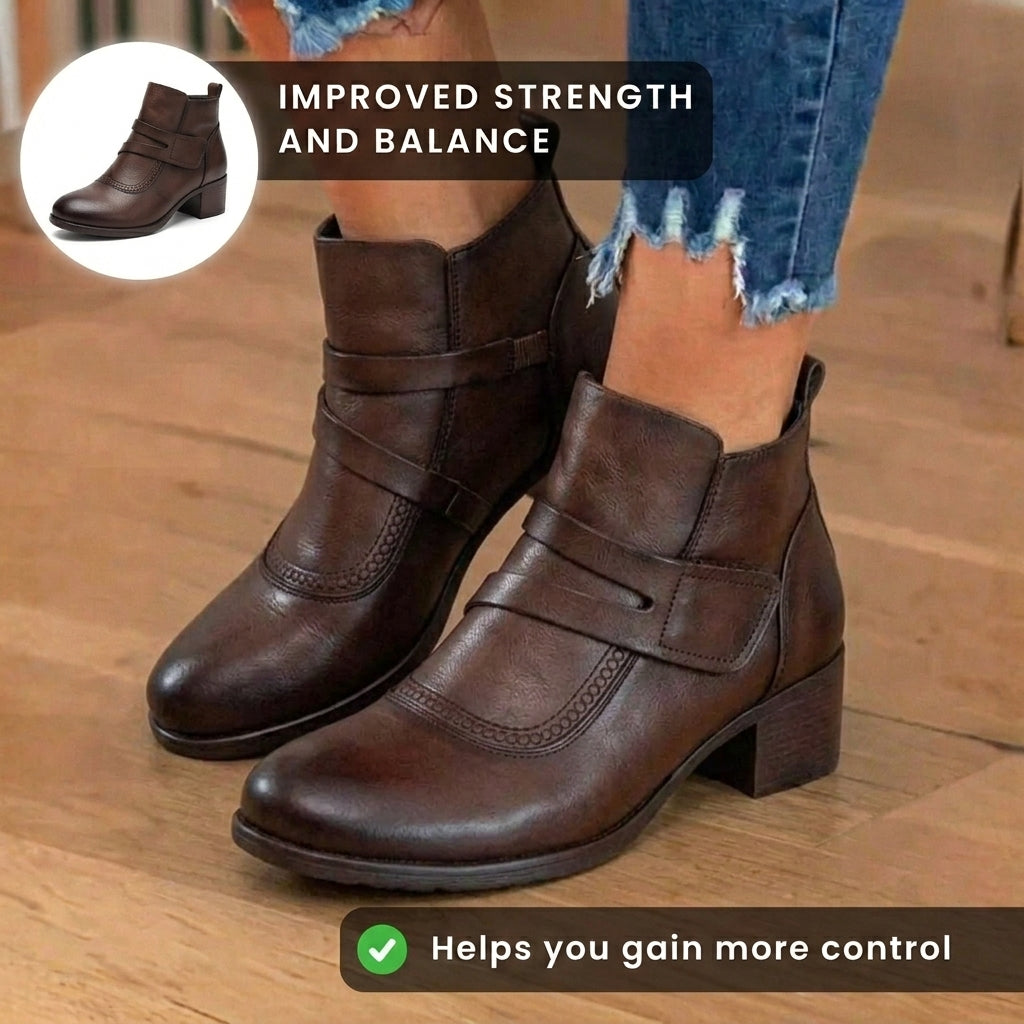 Classic Orthopedic Boots with Timeless Style