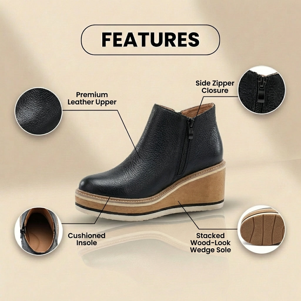 Chic Orthopedic Boots with Unique Design
