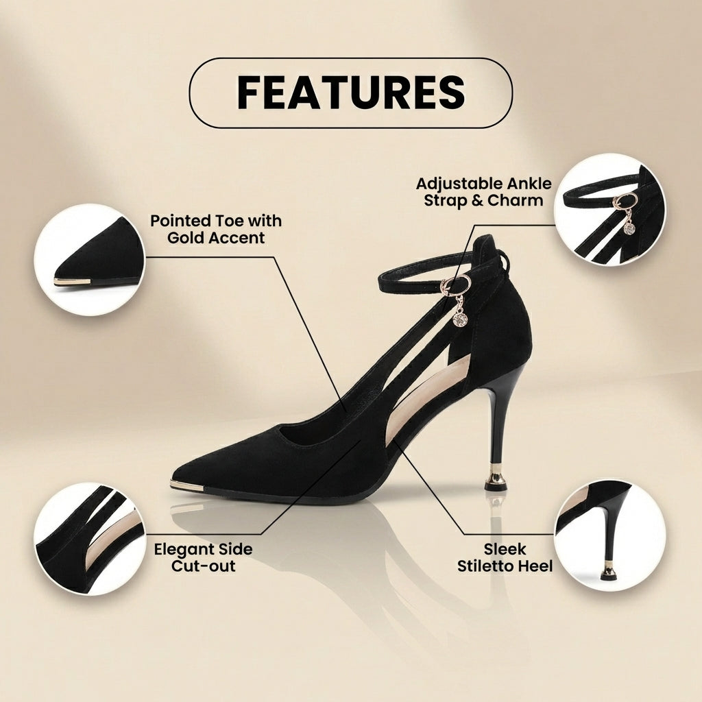 Chic Orthopedic Heels with Unique Design