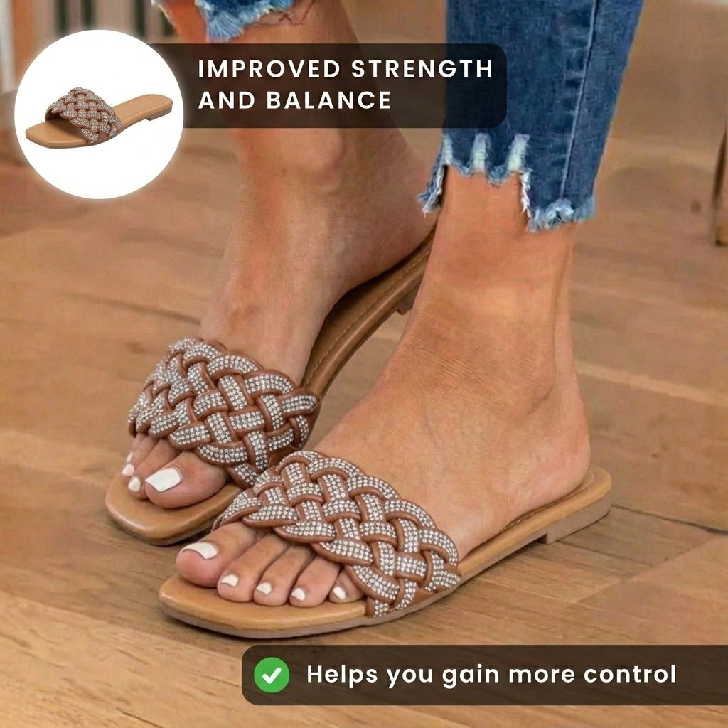 Classic Orthopedic Slippers with Timeless Style