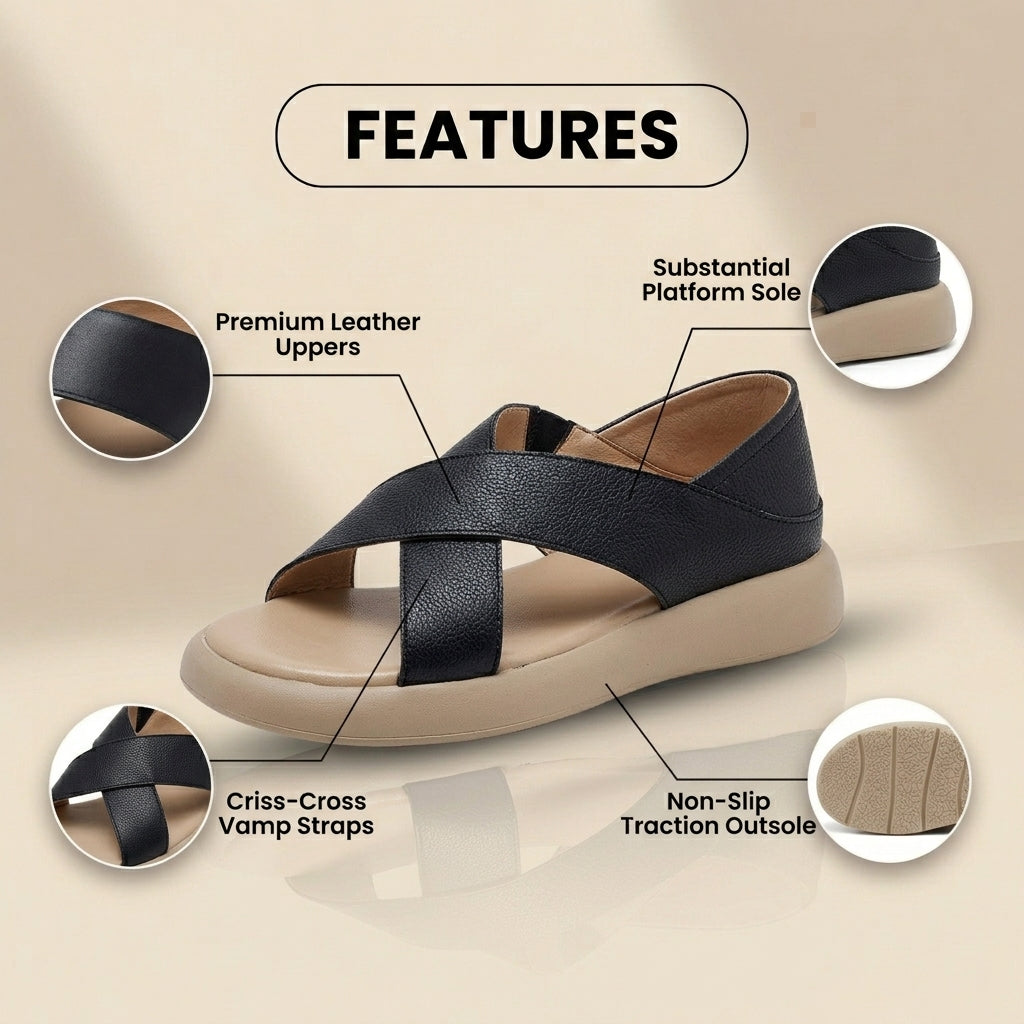 Graceful Orthopedic Sandals for Modern Look