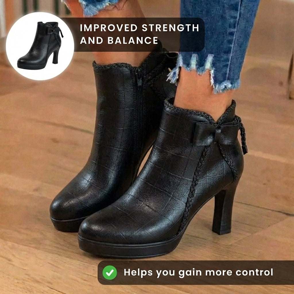 Classic Orthopedic Boots with Timeless Style