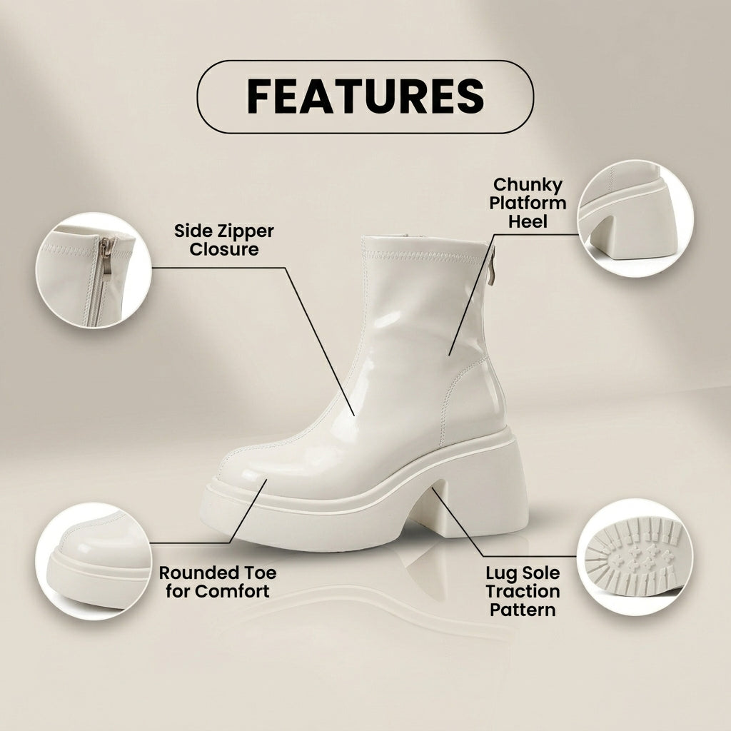Chic Orthopedic Boots with Unique Design