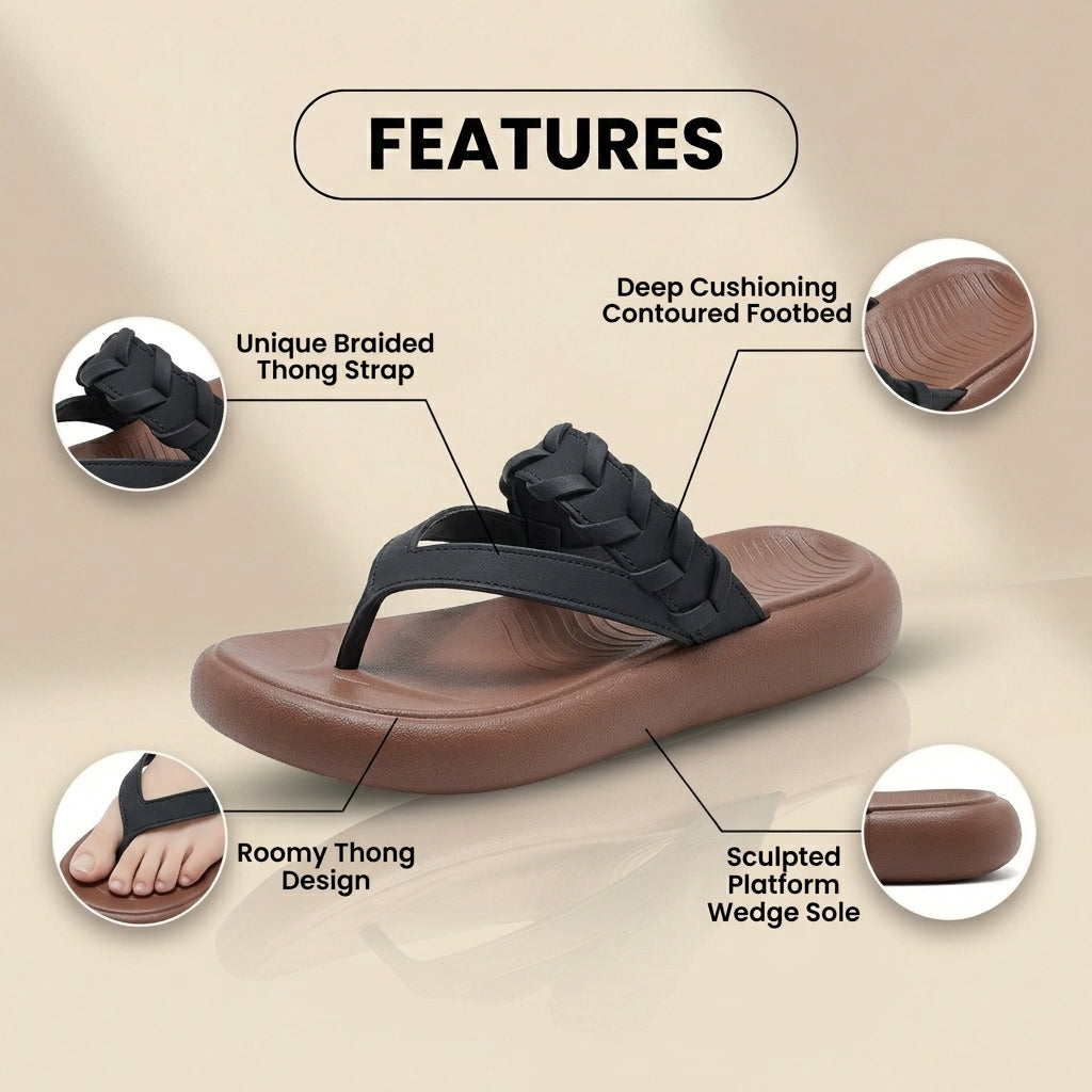 Graceful Orthopedic Slippers for Modern Look