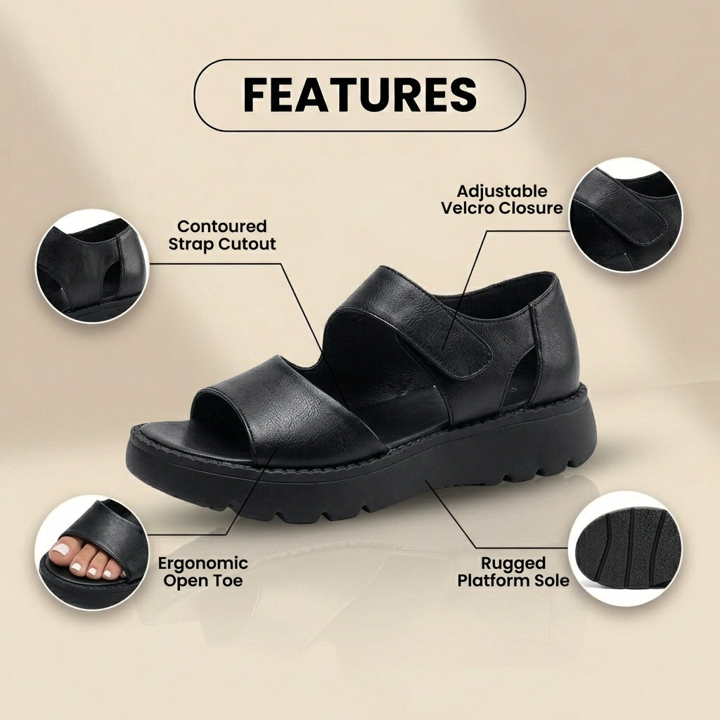 Chic Orthopedic Sandals with Unique Design