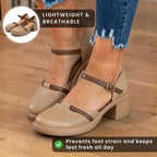Chic Orthopedic Heels with Unique Design