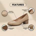 Classic Orthopedic Heels with Timeless Style