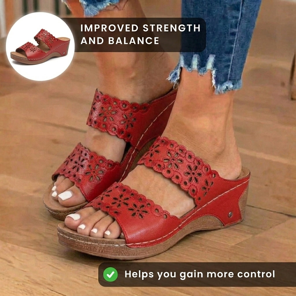 Vintage Inspired Orthopedic Sandals