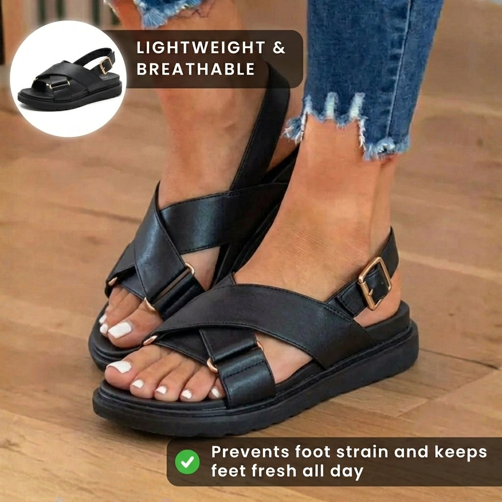 Vintage Inspired Orthopedic Sandals