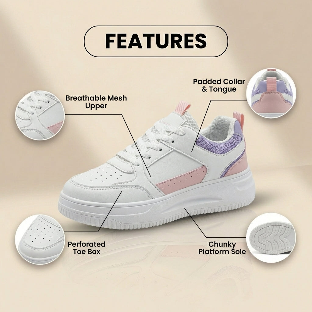 Graceful Orthopedic Sneakers for Modern Look*