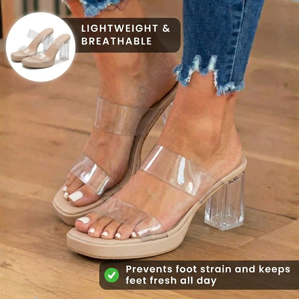 Chic Orthopedic Heels with Unique Design